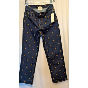 BDG Urban Outfitters NWT BL motif 29 cowboy jean repeating pattern all over 29.5